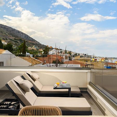Villa Nicole - Private Pool & Rooftop Jacuzzi Херсонісос Екстер'єр фото